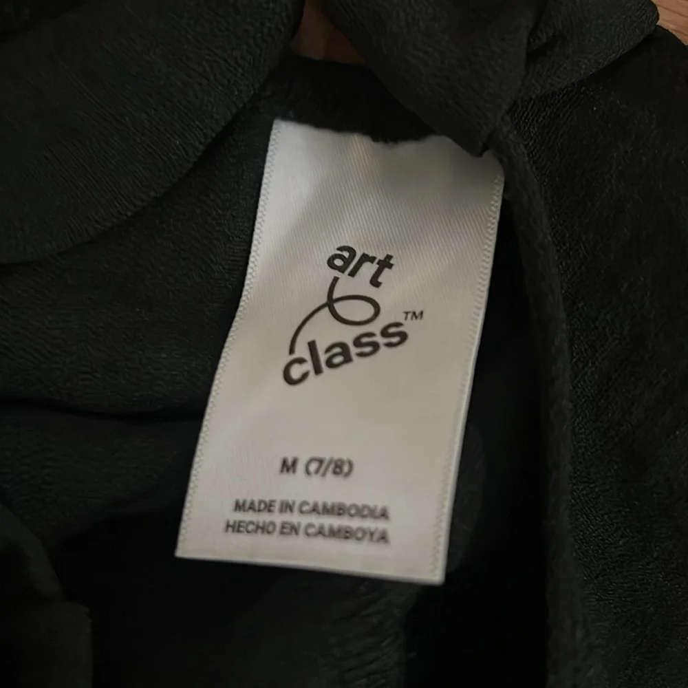 Art Class Black Romper Sz 7/8